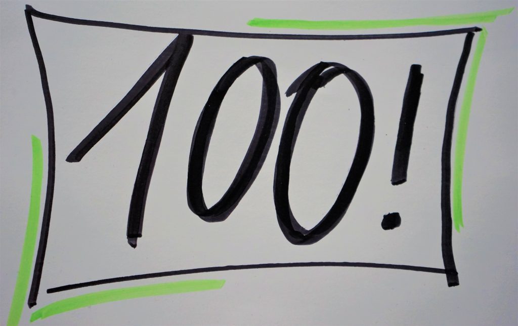 100 Tage – Das gleiche WORT
